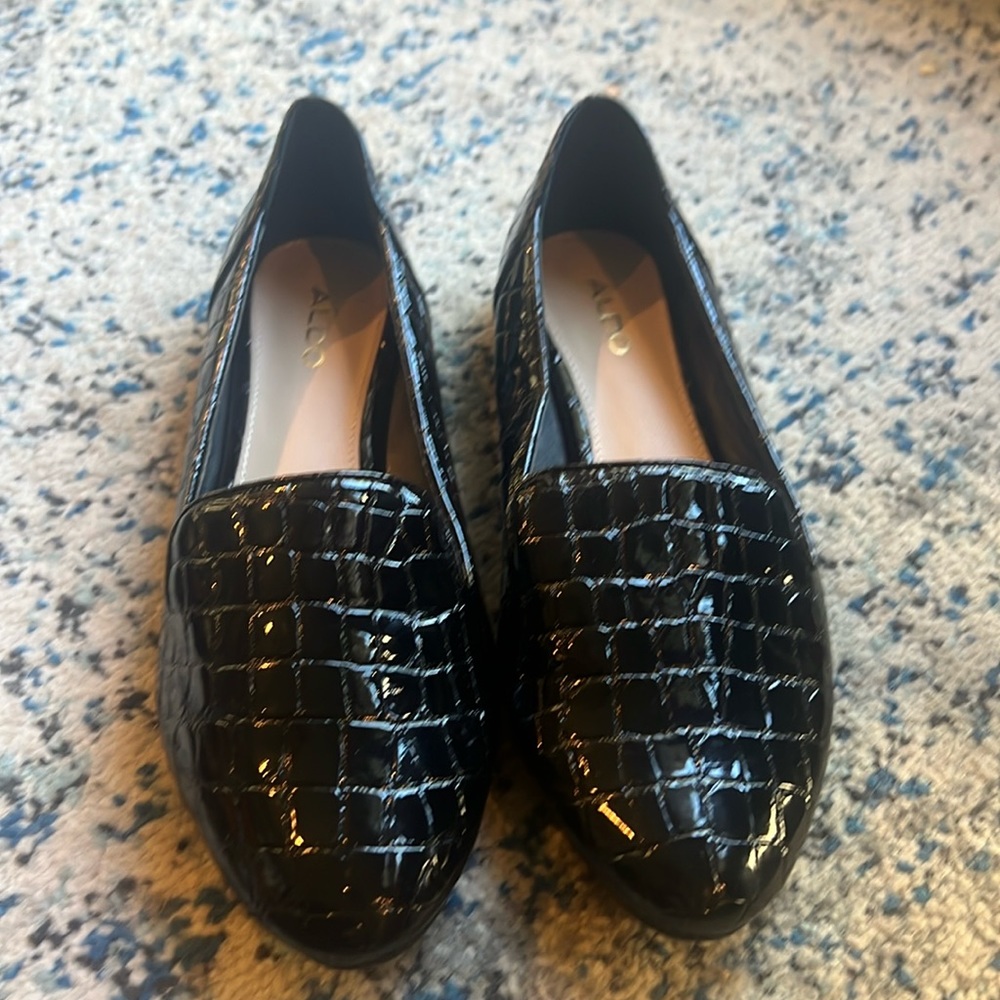 Aldo patten leather loafers